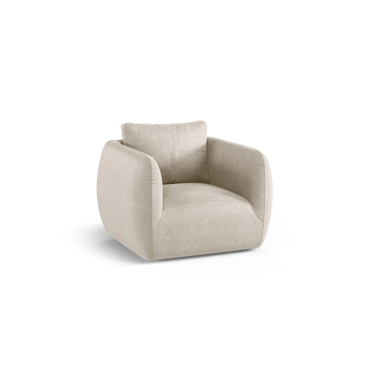 Armchair, "Iga", 1 Seat, 95.5x87x80, Light Beige