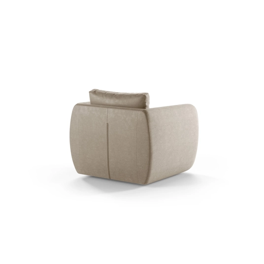Armchair, "Iga", 1 Seat, 95.5x87x80, Light Beige