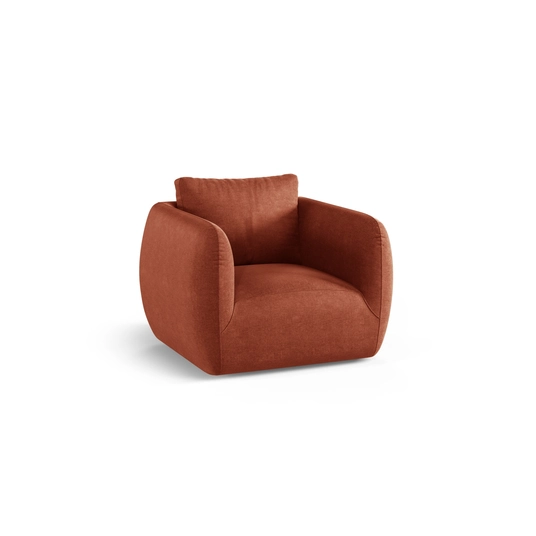 Armchair, "Iga", 1 Seat, 95.5x87x80, Auburn