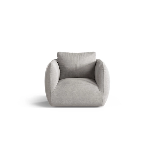Armchair, "Iga", 1 Seat, 95.5x87x80, Light Grey