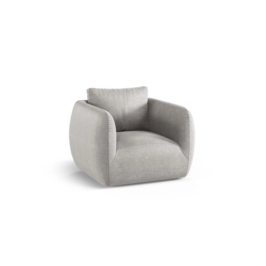 Armchair, "Iga", 1 Seat, 95.5x87x80, Light Grey
