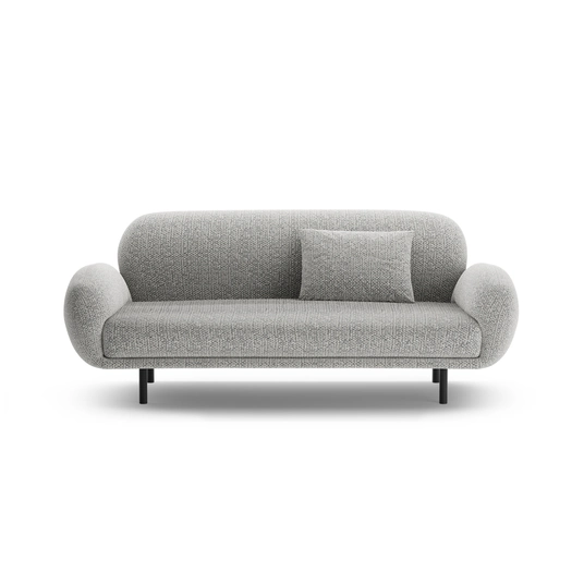 Sofa, "Poppy", 2 Seats, 178x72x82, Grey