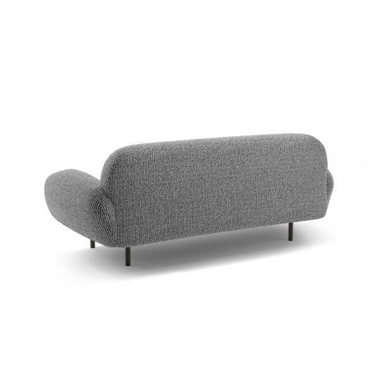 Sofa, "Poppy", 2 Seats, 178x72x82, Dark Grey