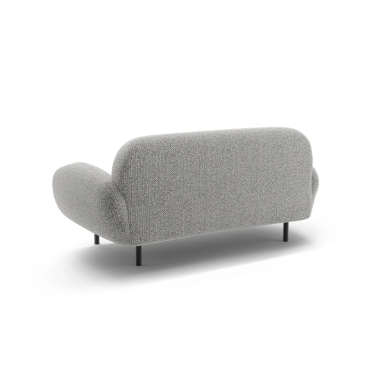 Sofa, "Poppy", 2 Seats, 148x72x82, Grey