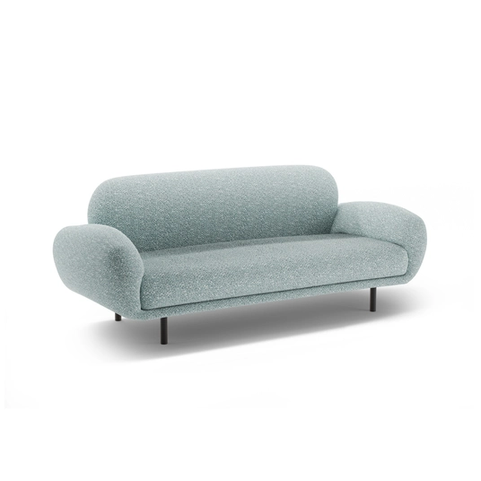 Sofa, "Poppy", 2 Seats, 178x72x82, Muted Blue