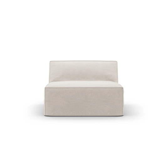 Modul Armless, "Jodie", 1 Seat, 80x102x70, Natural