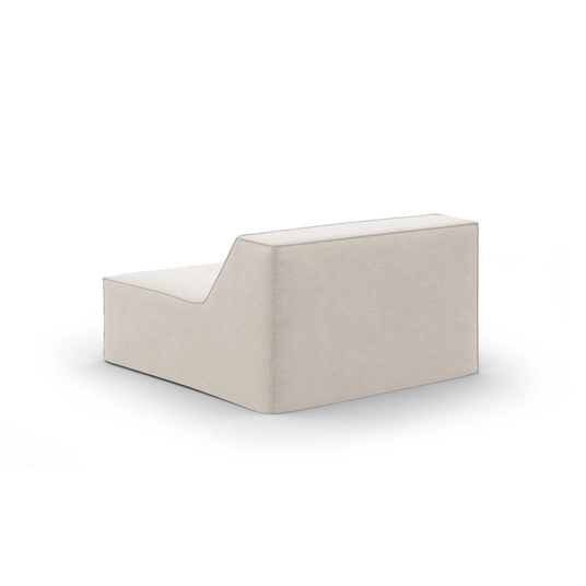 Modul Armless, "Jodie", 1 Seat, 80x102x70, Natural