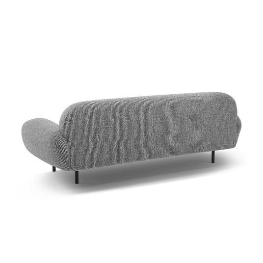 Sofa, "Poppy", 3 Seats, 208x72x82, Dark Grey