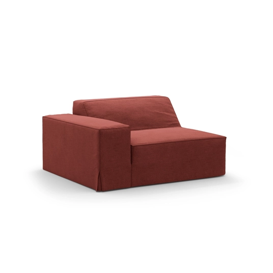 Modul Left, "Jodie", 1 Seat, 102x102x70, Cherrywood