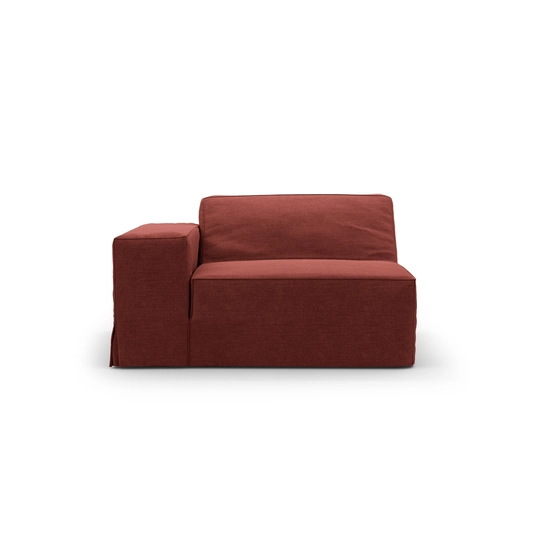 Modul Left, "Jodie", 1 Seat, 102x102x70, Cherrywood