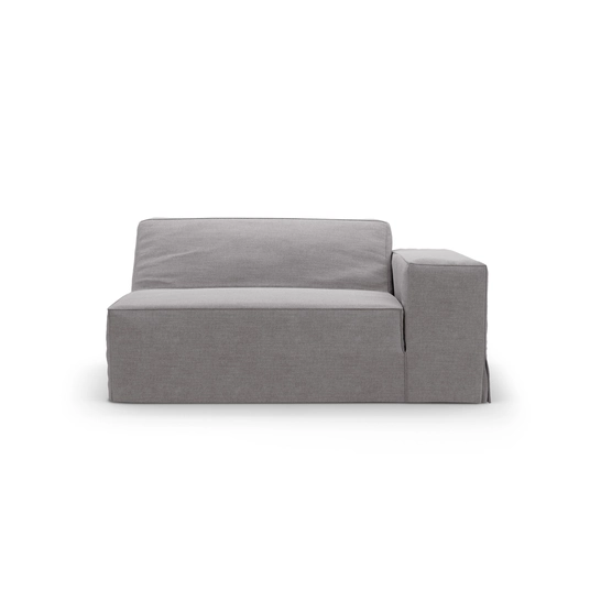 Modul Right, "Jodie", 1 Seat, 102x122x70, Warm grey