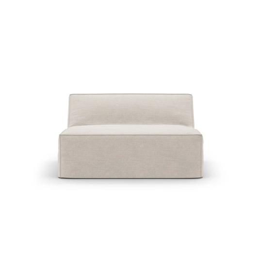 Modul Armless, "Jodie", 1 Seat, 100x102x70, Natural