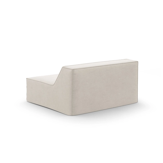 Modul Armless, "Jodie", 1 Seat, 100x102x70, Natural