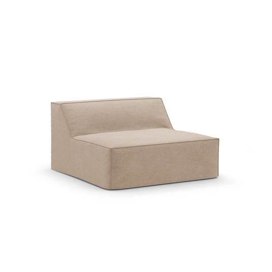 Modul Armless, "Jodie", 1 Seat, 100x102x70, Sand