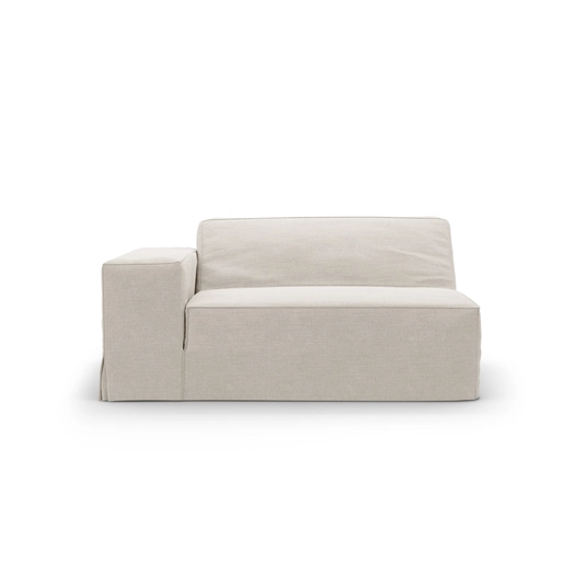 Modul Left, "Jodie", 1 Seat, 102x122x70, Natural