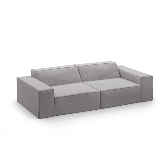 Modular Sofa, "Jodie", 3 Seats, 204x102x70, Warm grey