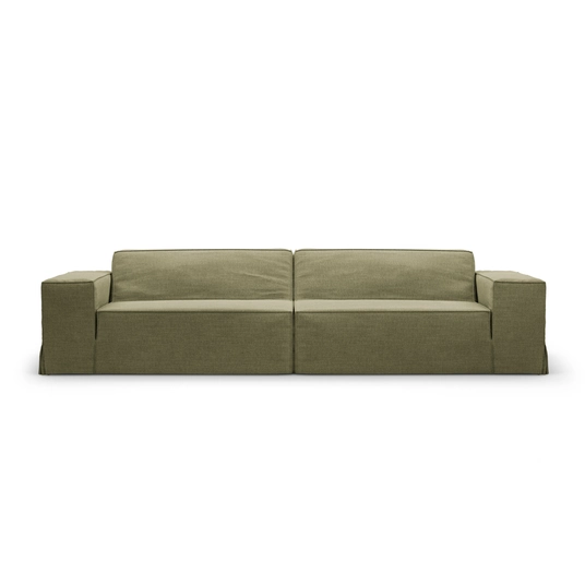 Modular Sofa, "Jodie", 4 Seats, 244x102x70, Light Green