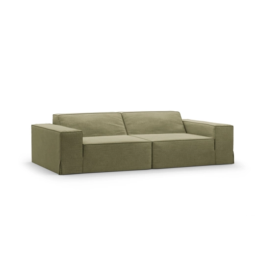 Modular Sofa, "Jodie", 3 Seats, 204x102x70, Light Green
