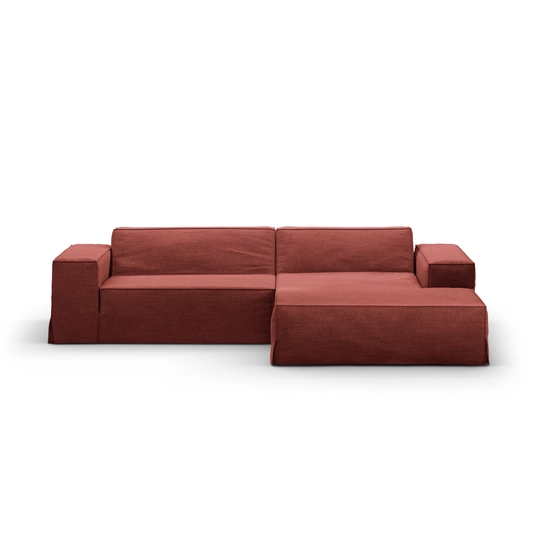 Modular Right Corner Sofa, "Jodie", 3 Seats, 224x166x70, Cherrywood