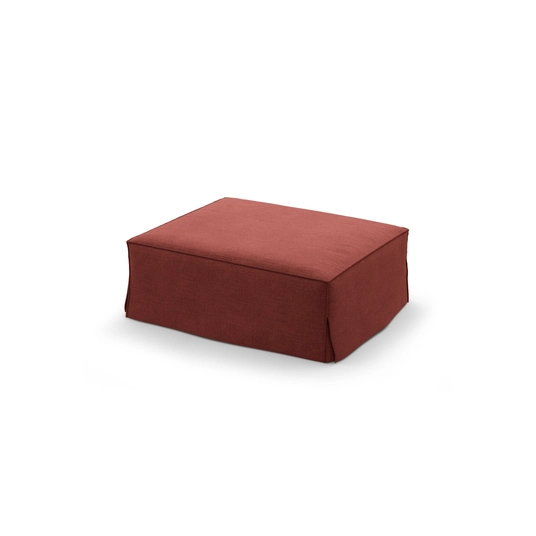 Pouf, "Jodie", 1 Seat, 102x80x40, Cherrywood