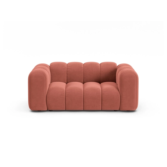 Modular Sofa, "Lupine", 2 Seats, 170x95x70, Coral