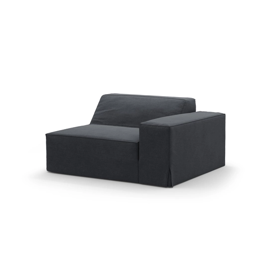 Modul Right Cover, "Jodie", 102x102x1, Grey And Blue