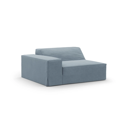 Modul Left Cover, "Jodie", 102x122x1, Muted Blue