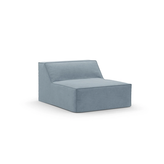 Modul Armless Cover, "Jodie", 102x80x1, Muted Blue