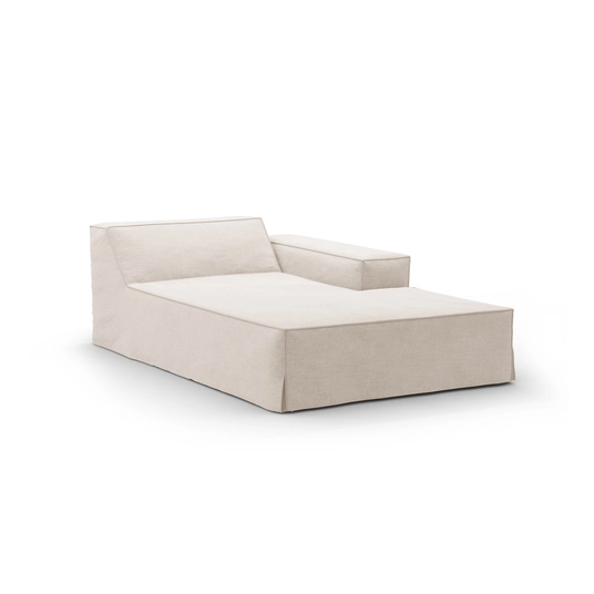 Cover for Right Modular Chaise Longue, "Jodie", 166x102x1, Beige
