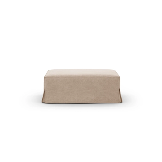 Pouf Cover, "Jodie", 102x80x1, Sand