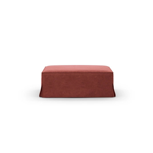 Pouf Cover, "Jodie", 102x80x1, Cherrywood