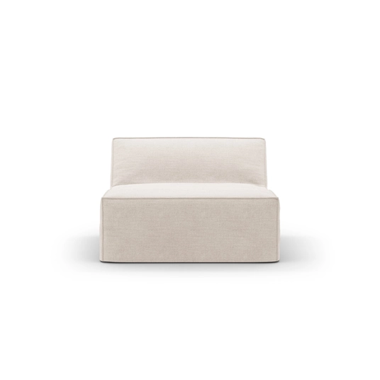 Modul Armless, "Jodie", 1 Seat, 80x102x70, Beige