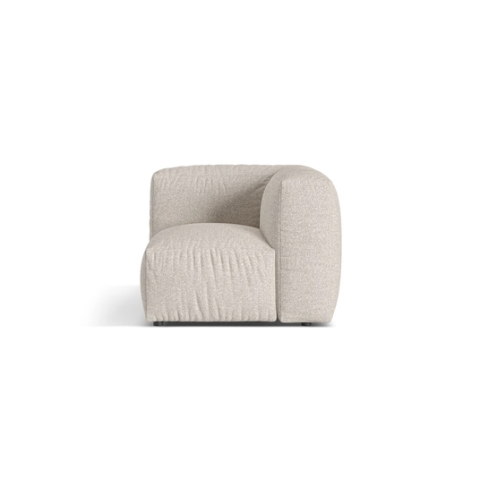 Modul Armless, "Martina", 1 Seat, 106x106x75, Beige