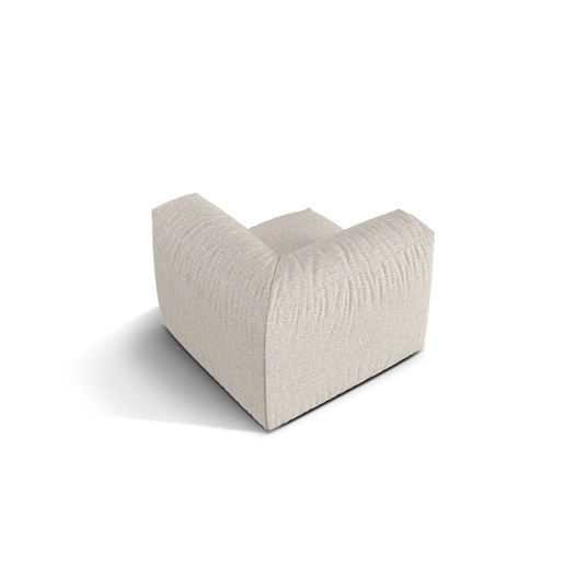 Modul Armless, "Martina", 1 Seat, 106x106x75, Beige