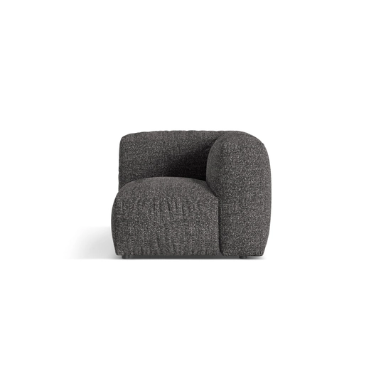 Modul Armless, "Martina", 1 Seat, 106x106x75, Anthracite
