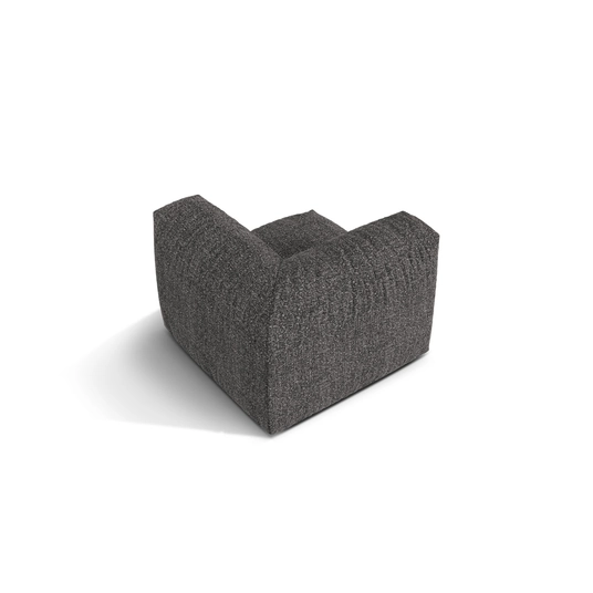 Modul Armless, "Martina", 1 Seat, 106x106x75, Anthracite