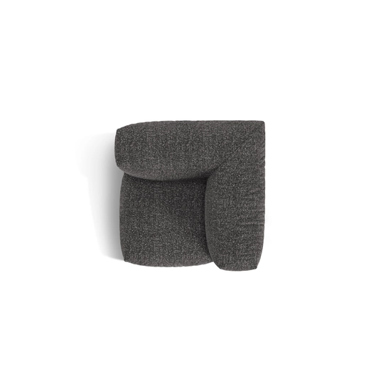 Modul Armless, "Martina", 1 Seat, 106x106x75, Anthracite