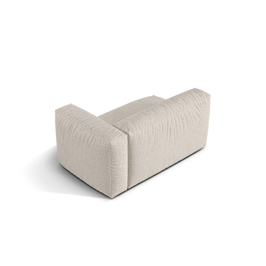Boucle Modul Right, "Martina", 1 Seat, 160x106x75, Beige