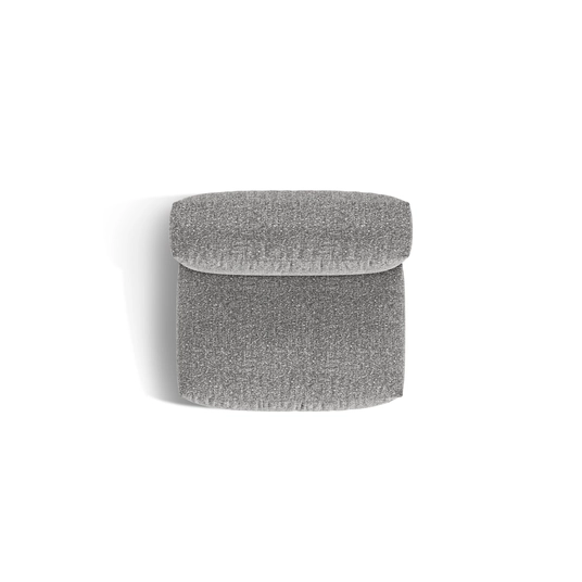 Boucle Modul Armless, "Martina", 1 Seat, 106x90x75, Graphite