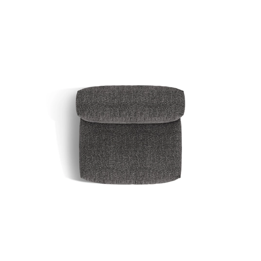 Boucle Modul Armless, "Martina", 1 Seat, 106x90x75, Anthracite