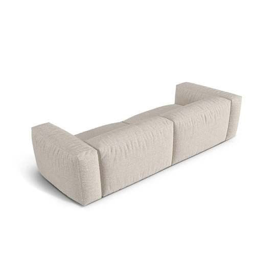 Boucle Modular Sofa, "Martina", 4 Seats, 320x106x75, Beige