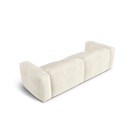 Boucle Modular Sofa, "Martina", 3 Seats, 240x106x75, Ivory