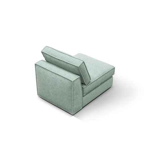 Modul Armless, "Pola", 1 Seat, 80x103x88, Mint