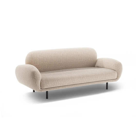 Sofa, "Poppy", 2 Seats, 178x72x82, Sand