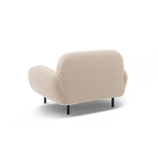 Armchair, "Poppy", 1 Seat, 90x72x82, Sand