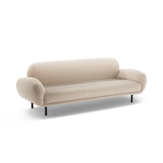Sofa, "Poppy", 3 Seats, 208x72x82, Sand