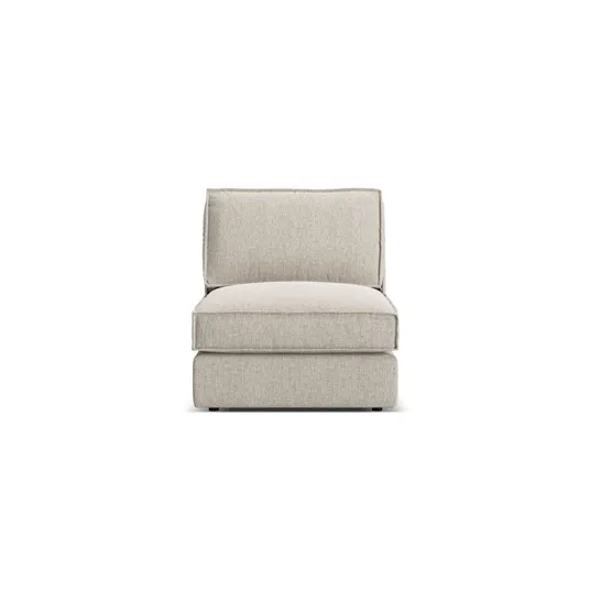 Modul Armless, "Pola", 1 Seat, 80x103x88, Sand