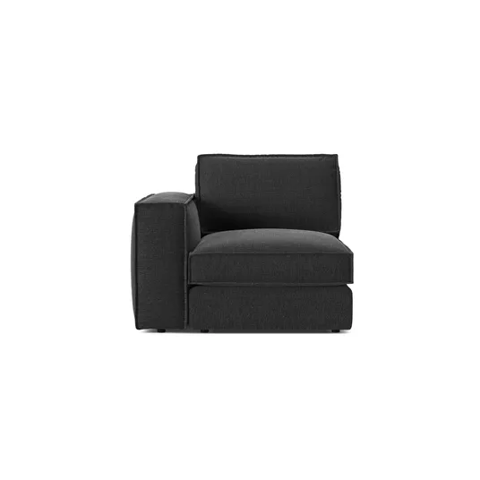 Modul Left, "Pola", 1 Seat, 103x103x88, Black