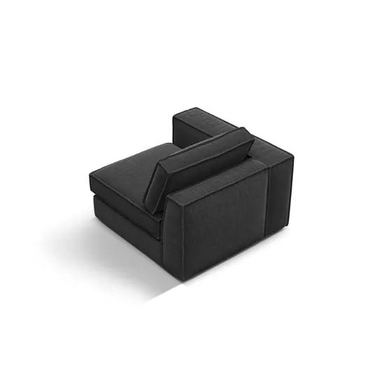 Modul Left, "Pola", 1 Seat, 103x103x88, Black