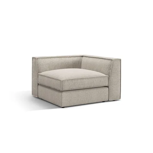 Corner Modul, "Pola", 1 Seat, 103x103x88, Sand